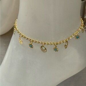 18K Gold Plated Anklet High Quality